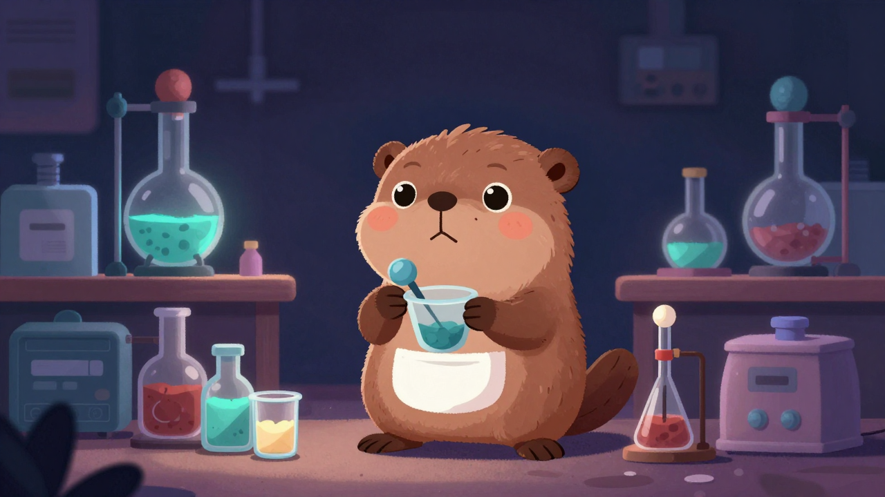 방향제품제조원 직업 종사자가 업무를 수행하는 모습