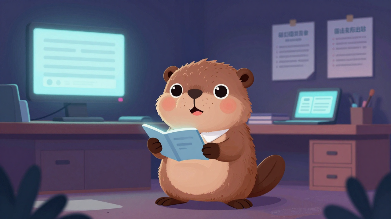 보험영업지원사무원 직업 종사자가 업무를 수행하는 모습