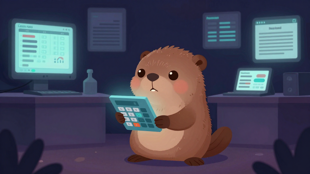 보험통계담당원 직업 종사자가 업무를 수행하는 모습