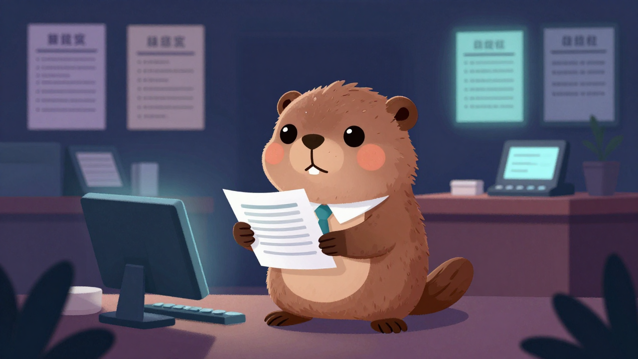 부동산분양사무원 직업 종사자가 업무를 수행하는 모습