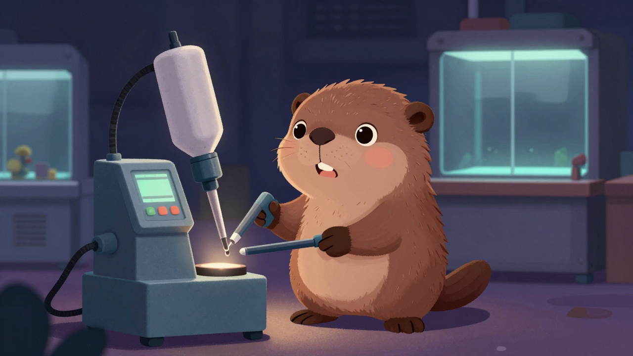 부틸기조작원 직업 종사자가 업무를 수행하는 모습