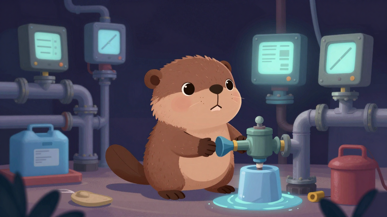 브라운관봉입원 직업 종사자가 업무를 수행하는 모습