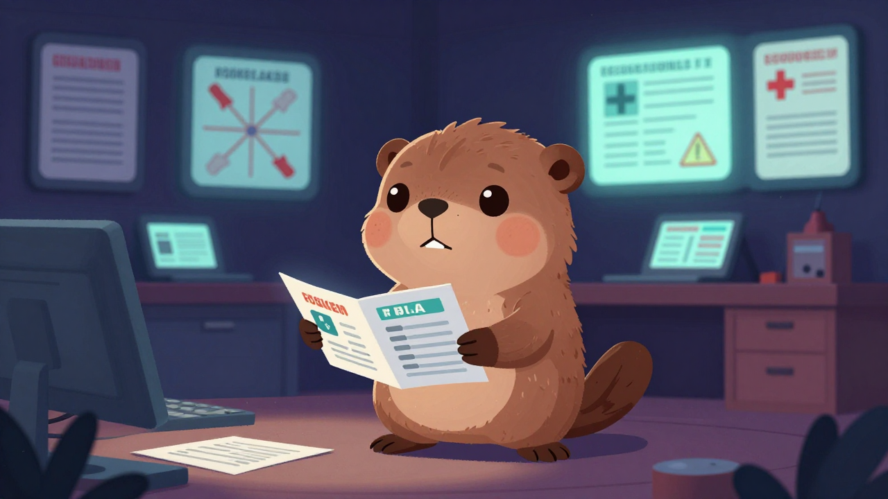 비상계획관 직업 종사자가 업무를 수행하는 모습