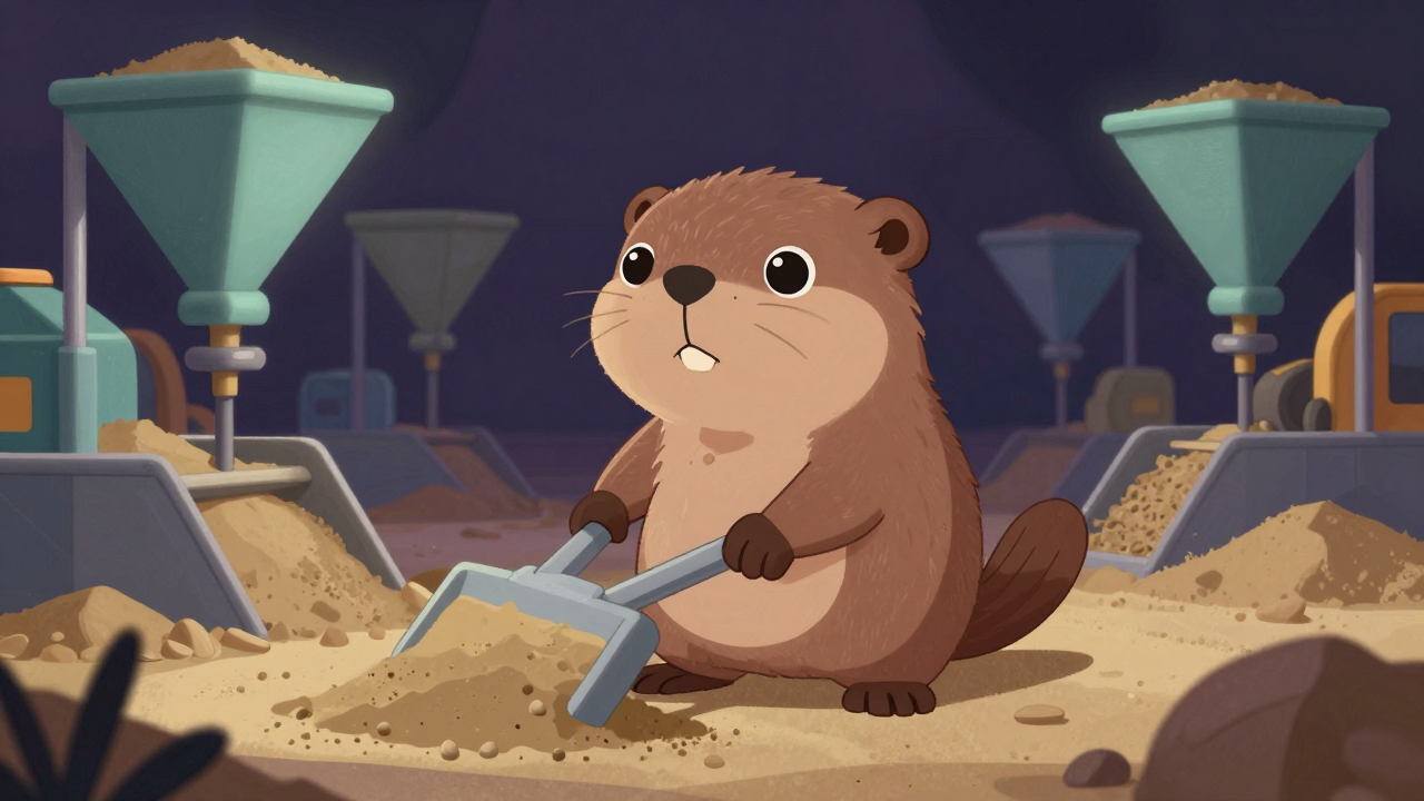 사충원 직업 종사자가 업무를 수행하는 모습