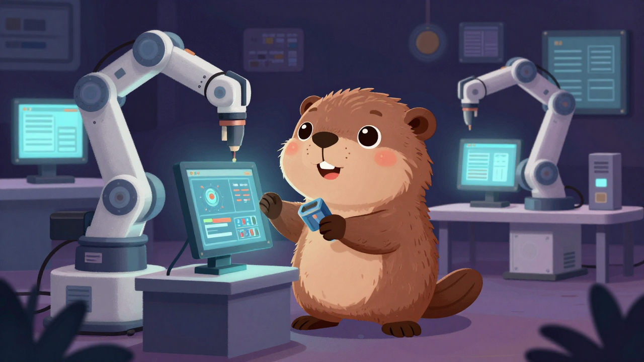 산업용로봇운영프로그램설치기술자