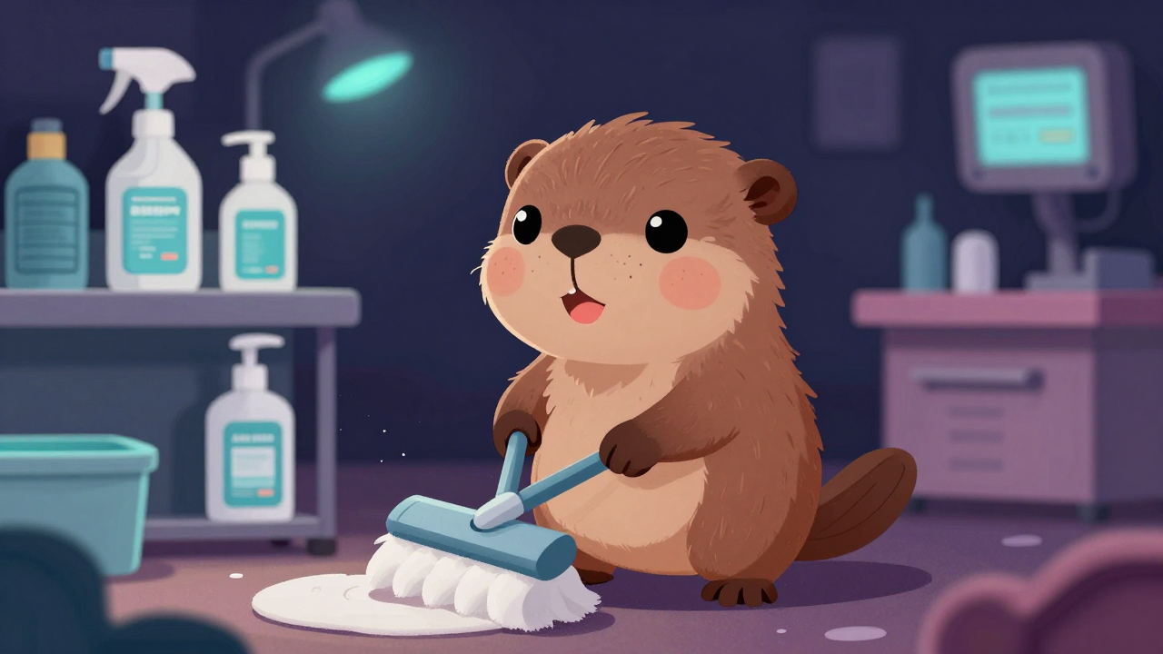 섬유얼룩세척원