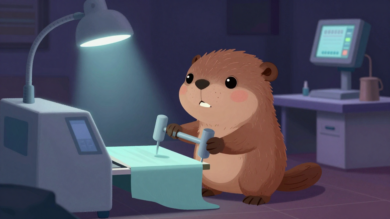 세융가공원 직업 종사자가 업무를 수행하는 모습