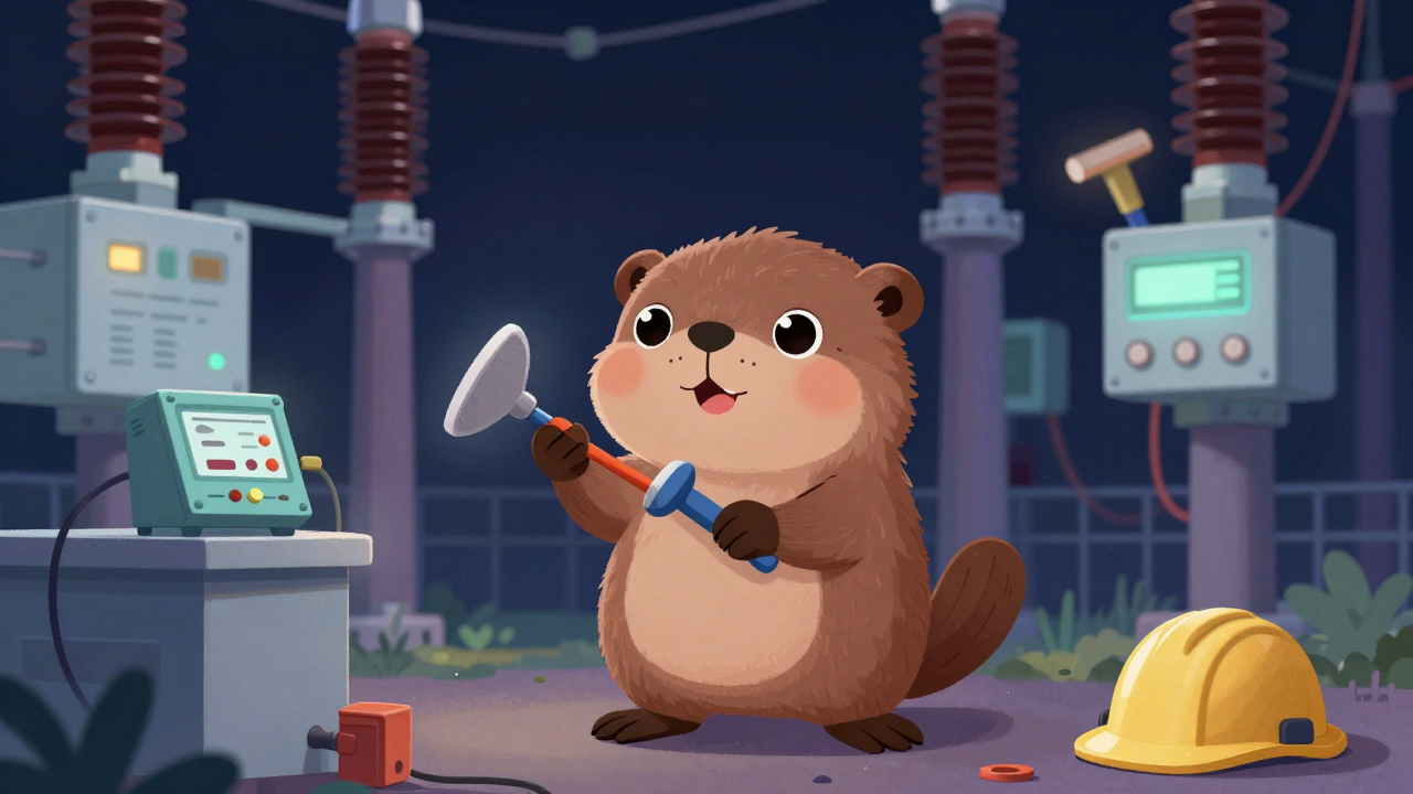 송변전설비보수원