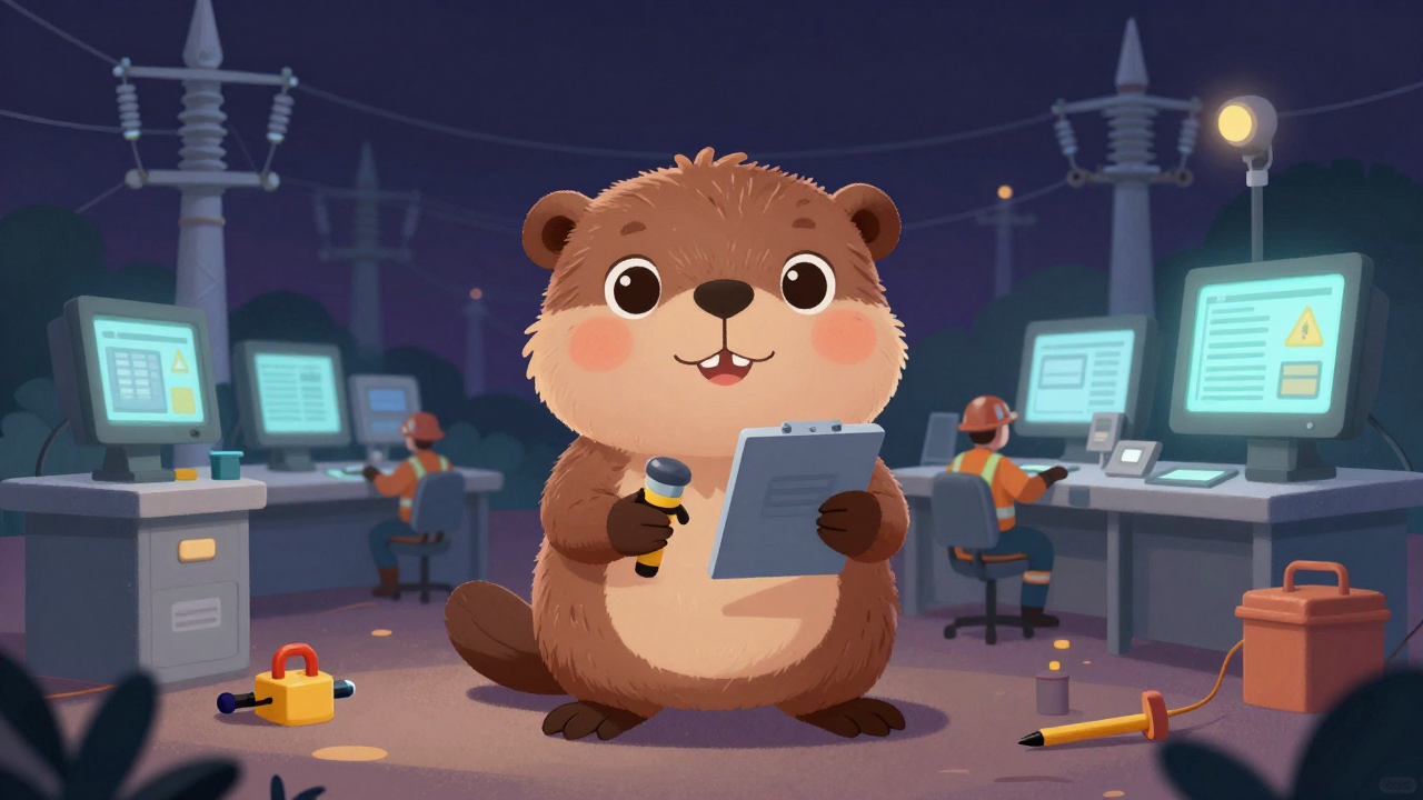 송전현장감독자