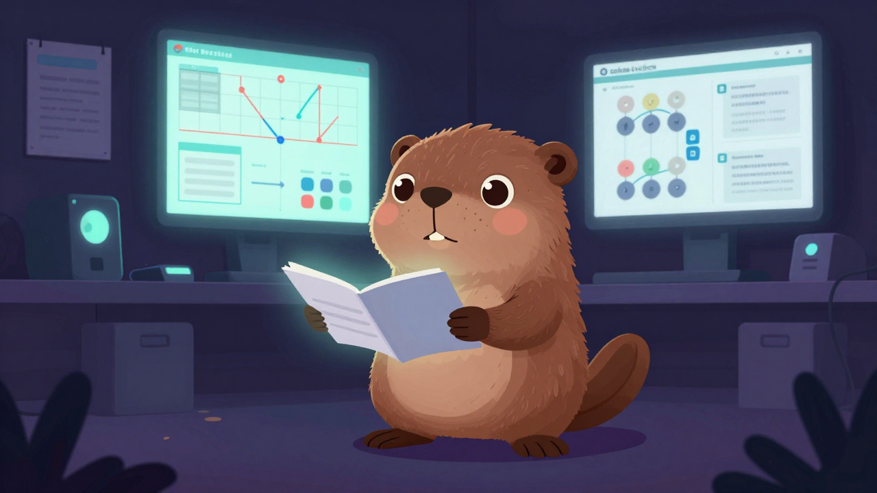 스크럼마스터 직업 종사자가 업무를 수행하는 모습