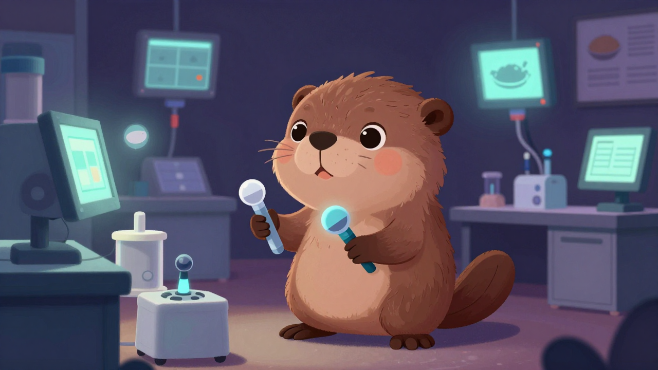 식품위생감시원 직업 종사자가 업무를 수행하는 모습