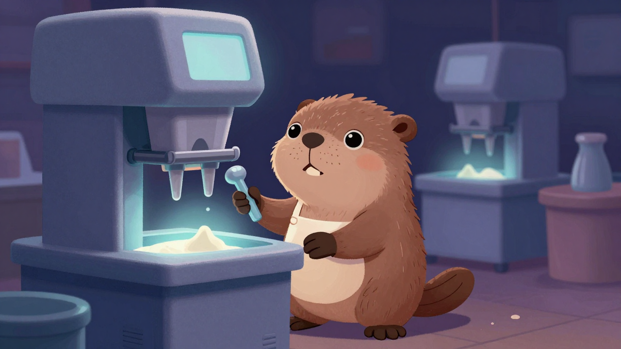 아이스크림성형기조작원