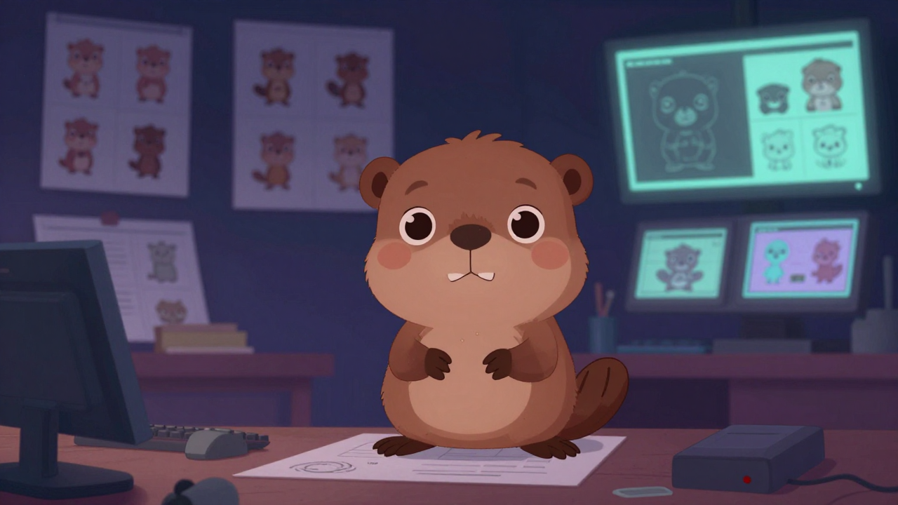 애니메이션캐릭터디자이너