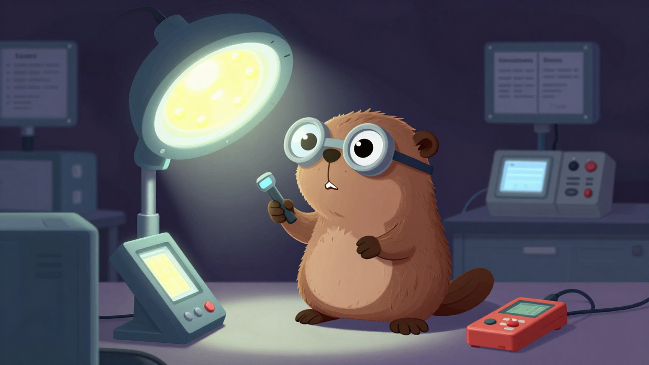 엘이디조명기구품질검사원