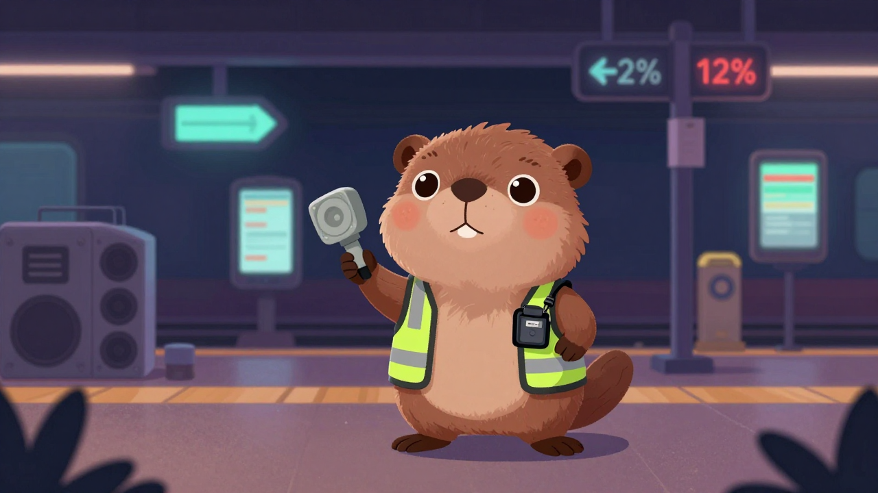 열차홈안내원 직업 종사자가 업무를 수행하는 모습