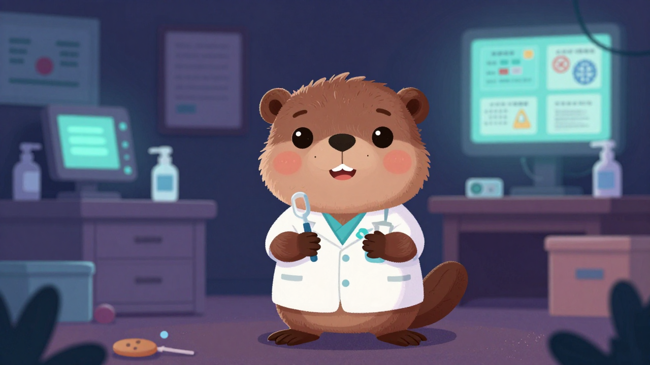 예방의학과전문의사 직업 종사자가 업무를 수행하는 모습