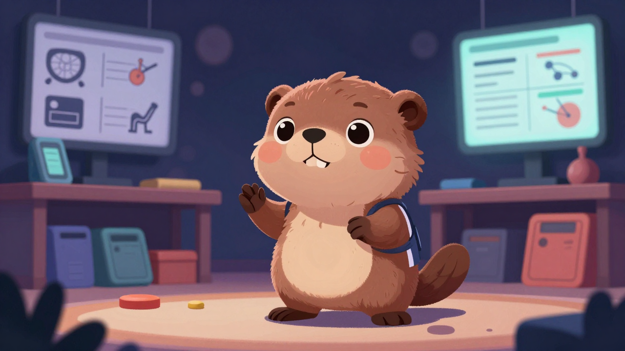 운동코치 직업 종사자가 업무를 수행하는 모습