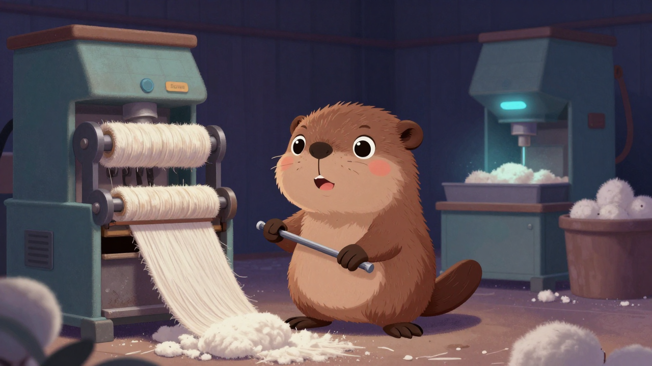 원면혼합기조작원