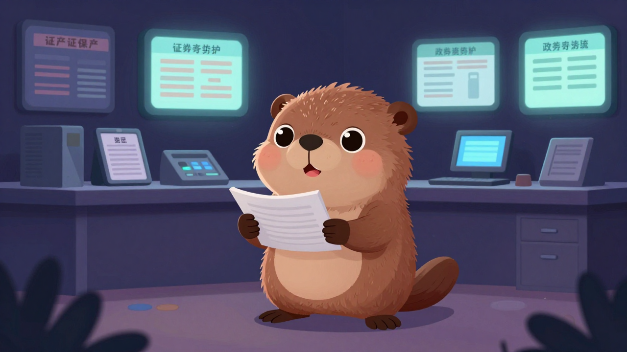 유가증권보관사무원