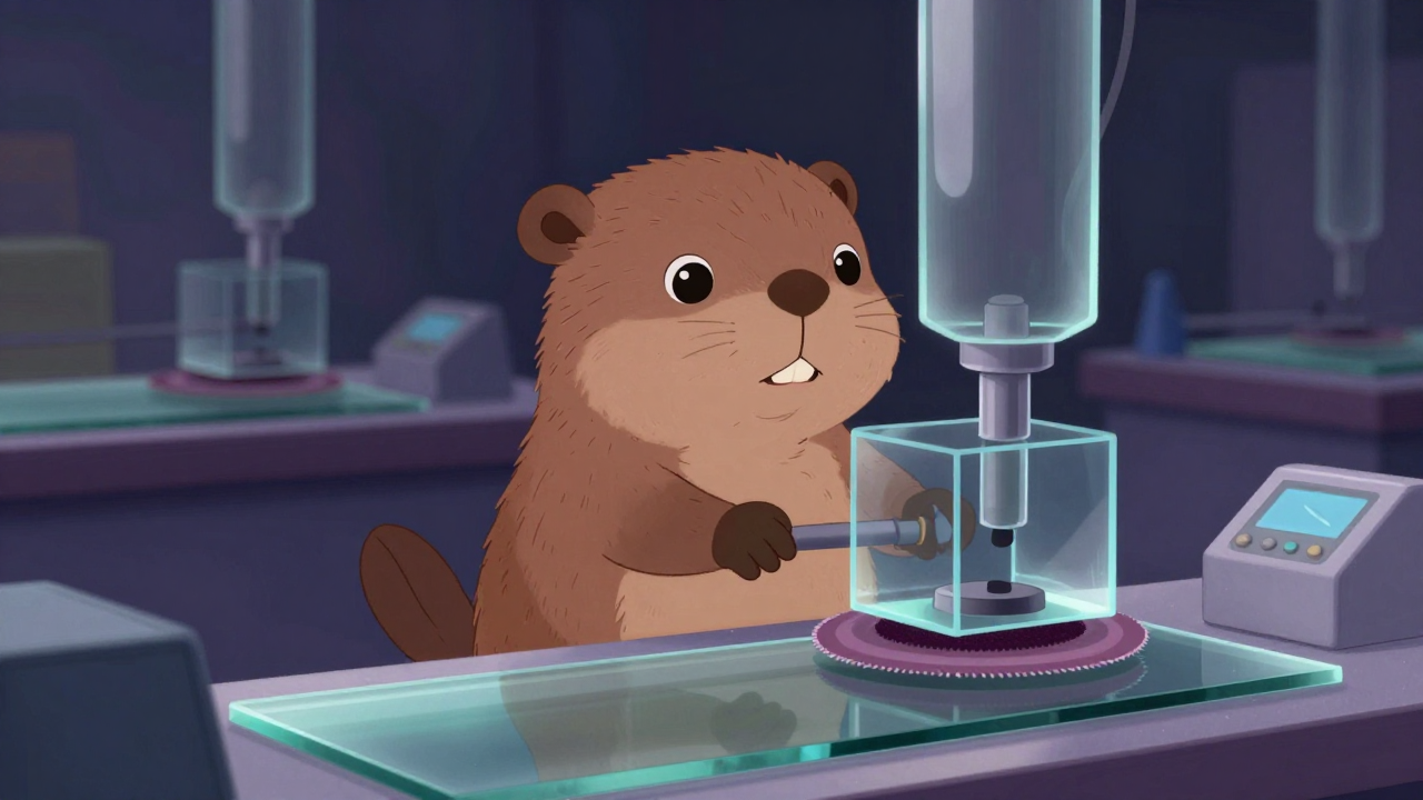 유리연마기조작원