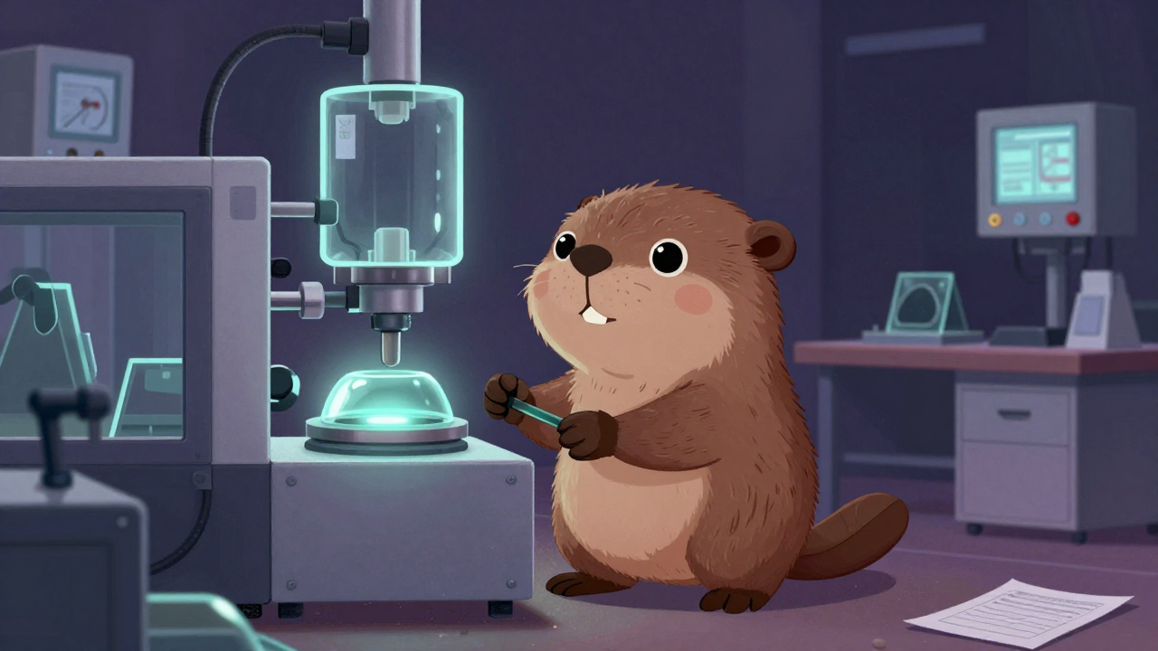 유리·유리제품생산기계조작원