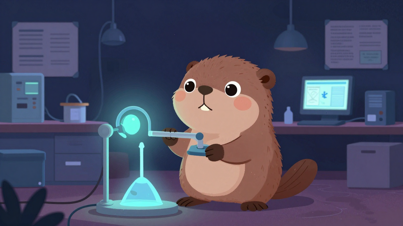 유역수리연구원 직업 종사자가 업무를 수행하는 모습