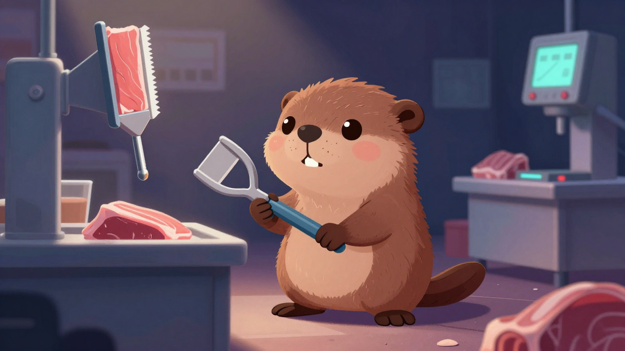 육류박피기조작원