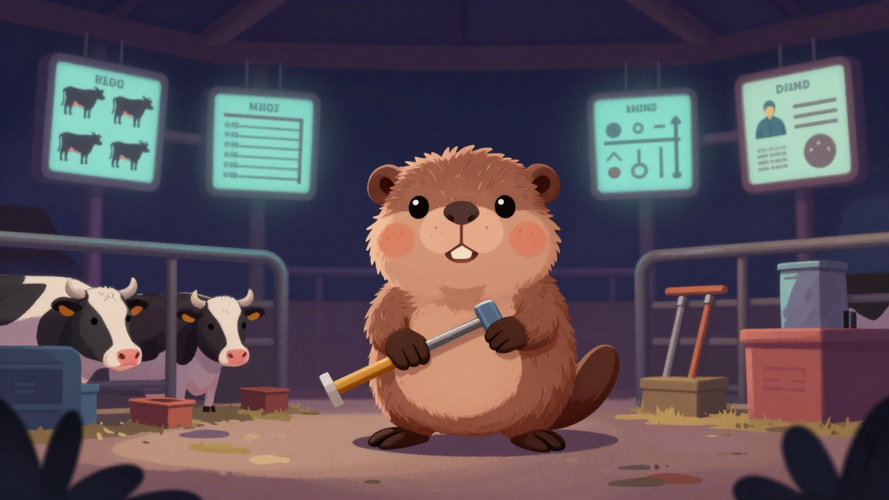 육우목장작업원