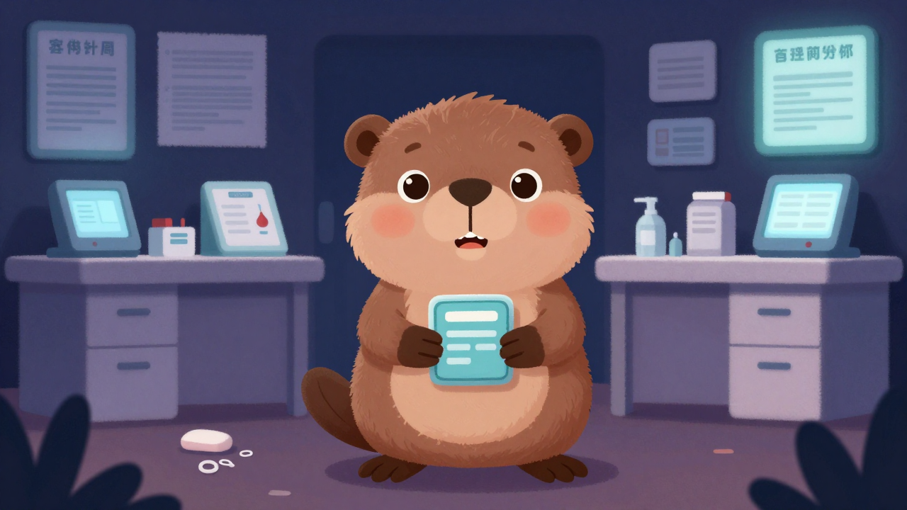 이동헌혈반사무원 직업 종사자가 업무를 수행하는 모습