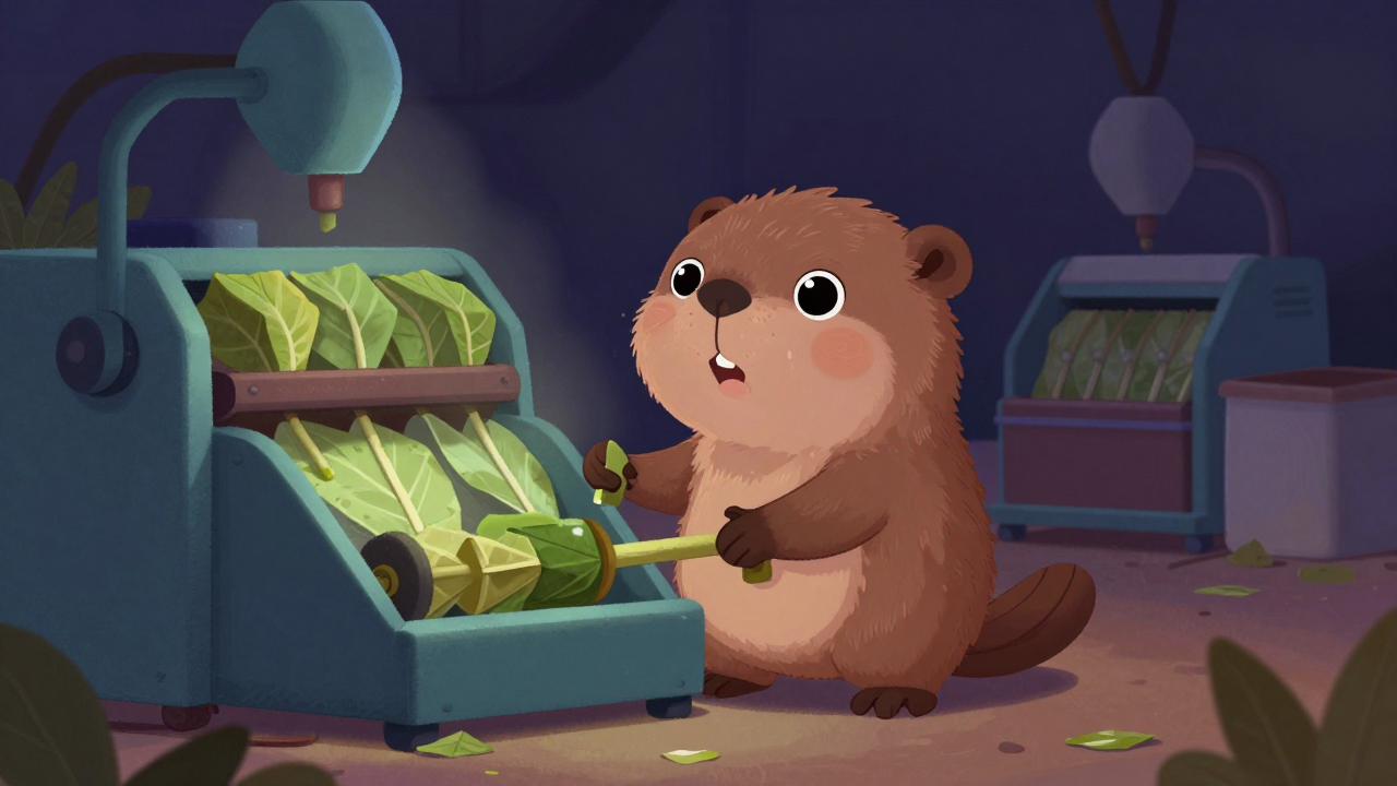 잎담배퇴적기조작원