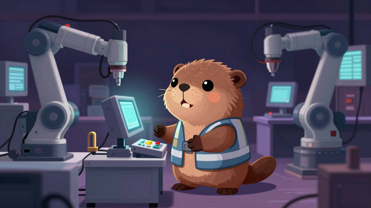 자동조립라인 및 산업용로봇조작원