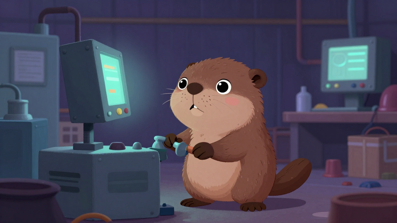 자동차서브조립원 직업 종사자가 업무를 수행하는 모습