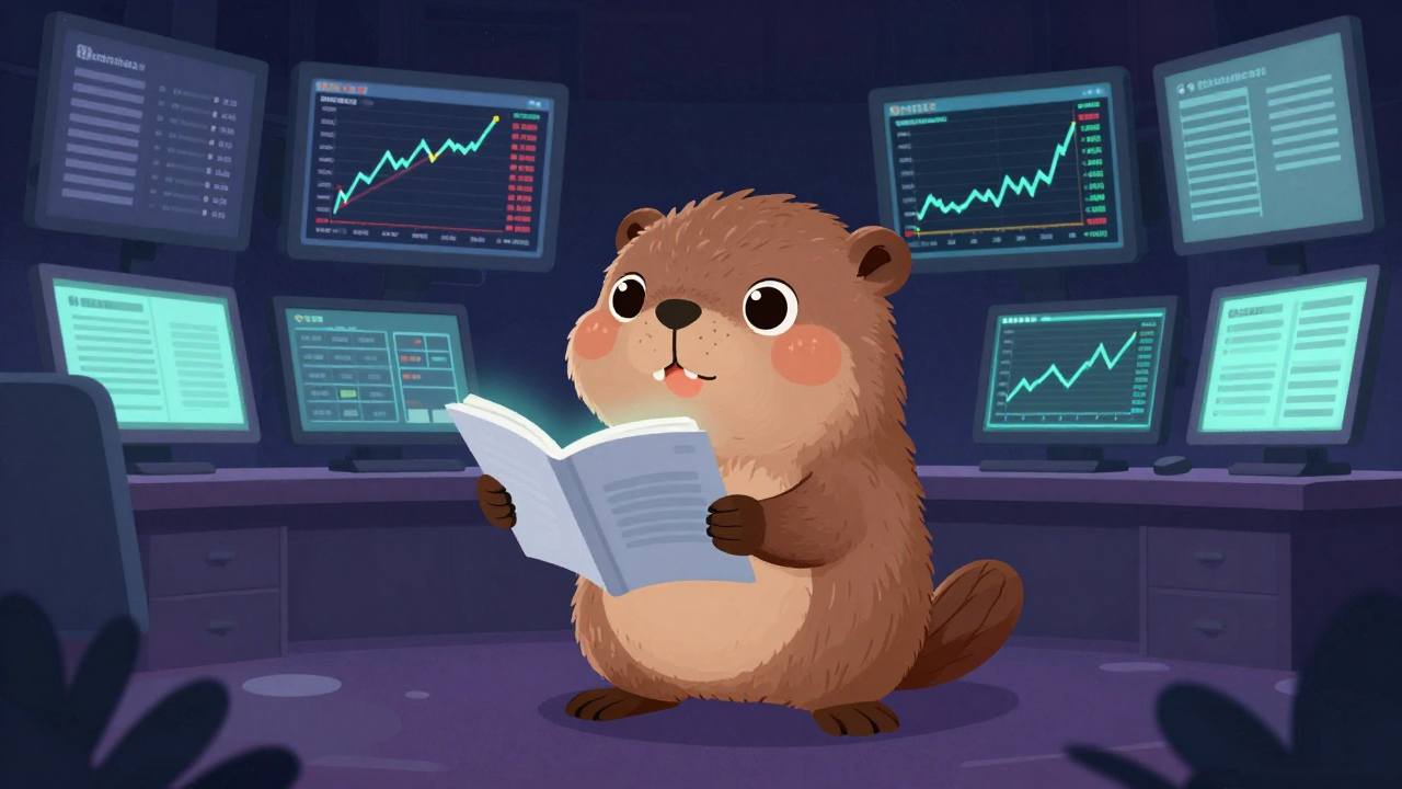 자본시장분석가 직업 종사자가 업무를 수행하는 모습