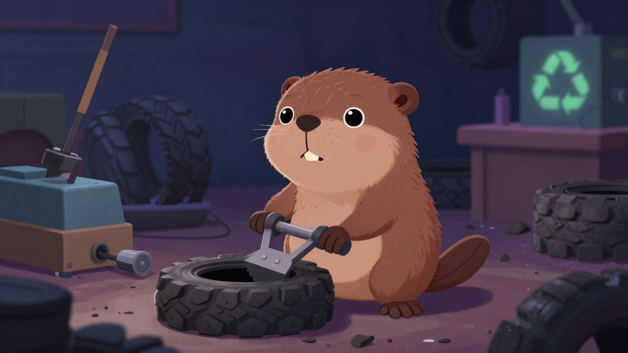 재생타이어성형원