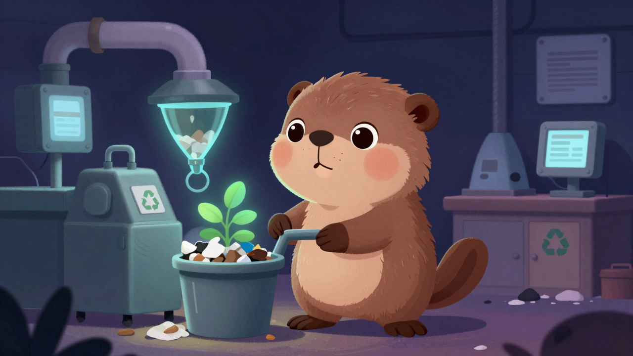 재활용 처리장치·소각로조작원