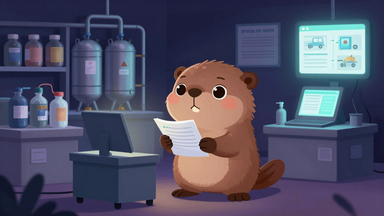 정밀화학물류운영원