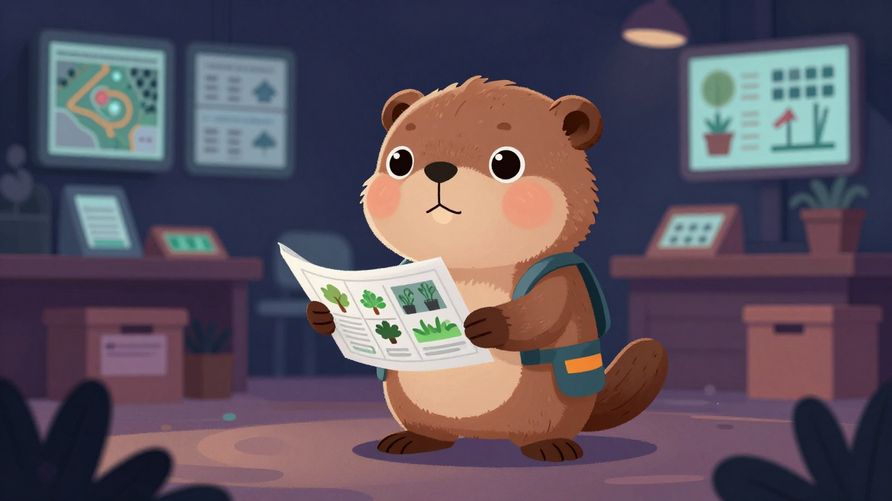 조경사 직업 종사자가 업무를 수행하는 모습