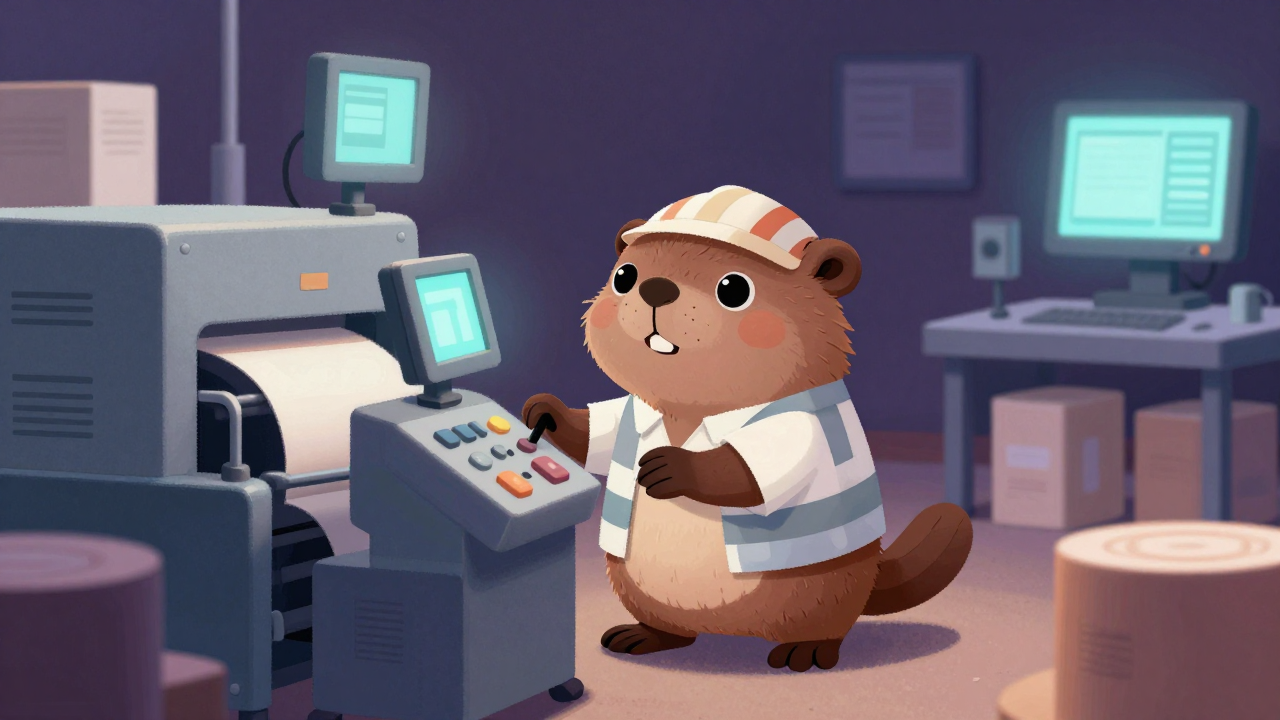 종이제품생산직(기계조작)