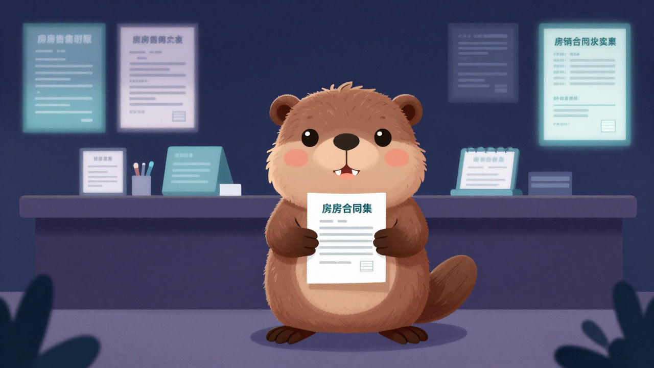 주택수주영업사무원