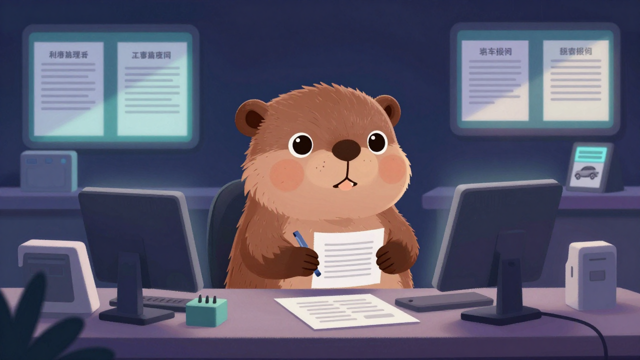 차량임대사무원