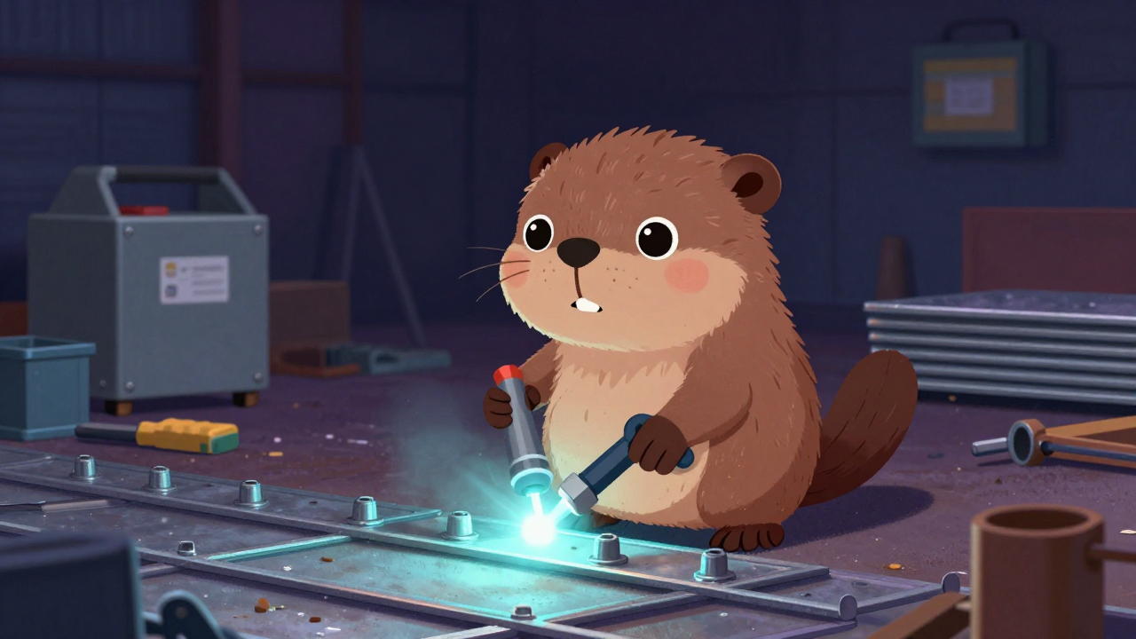 철골바닥재조립원