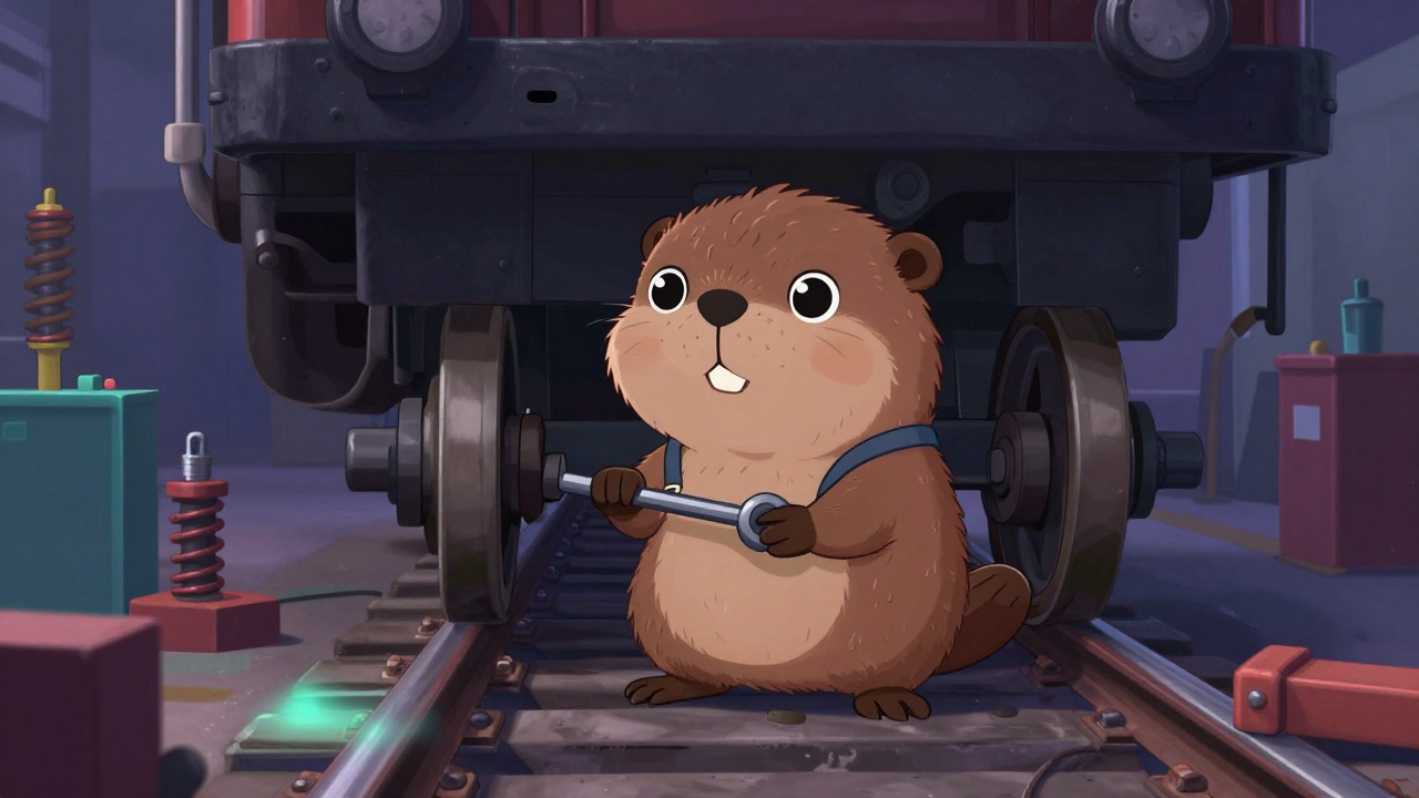 철도차량대차정비원