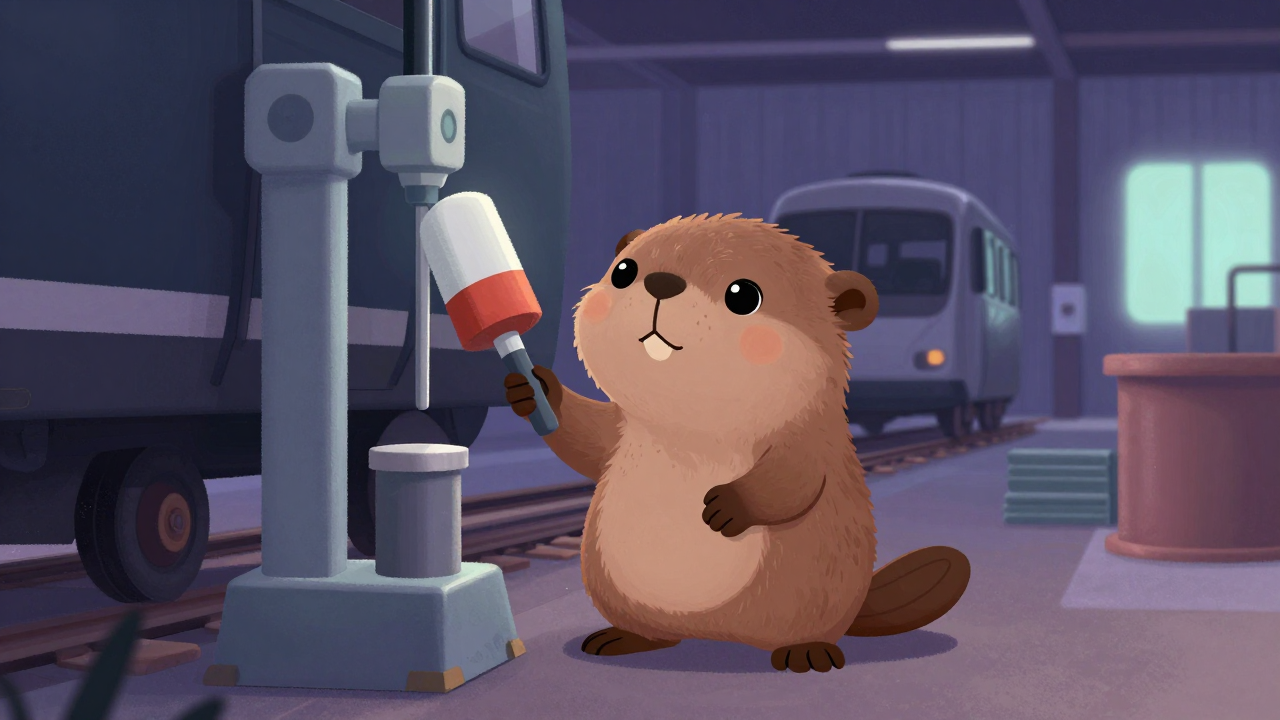 철도차량도장공