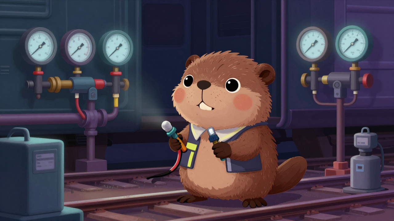 철도차량배관검사원