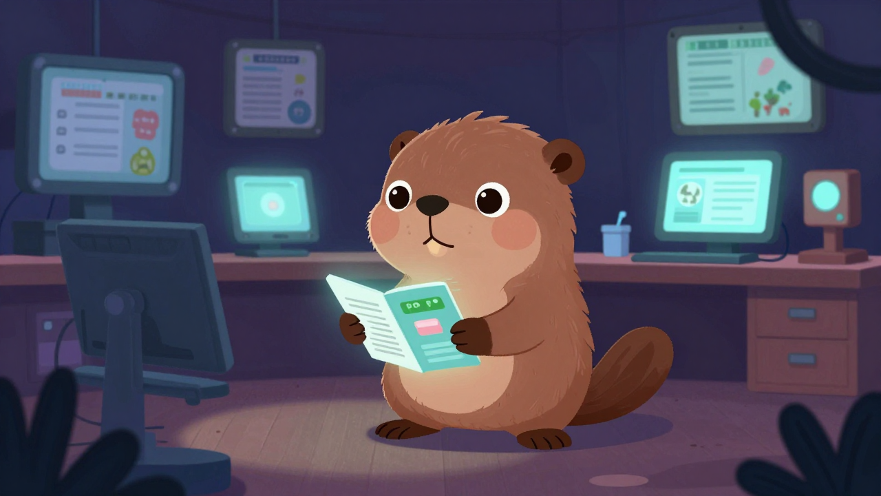 청소년캠프관리자 직업 종사자가 업무를 수행하는 모습