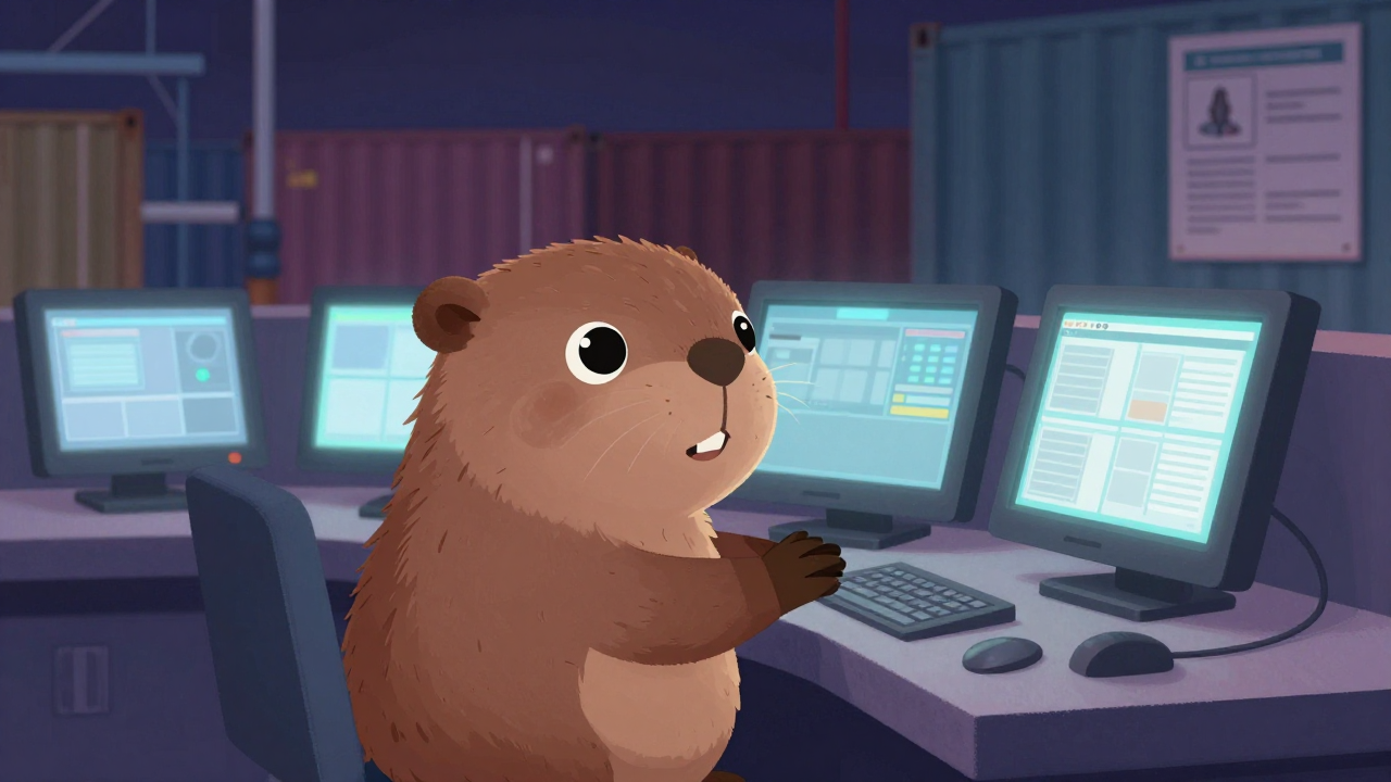 컨테이너부두상황실통제원