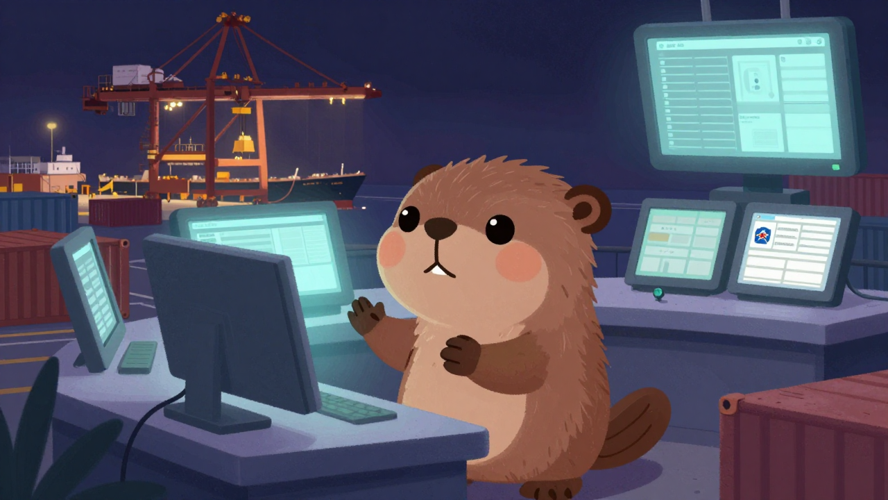 컨테이너부두운영관리자