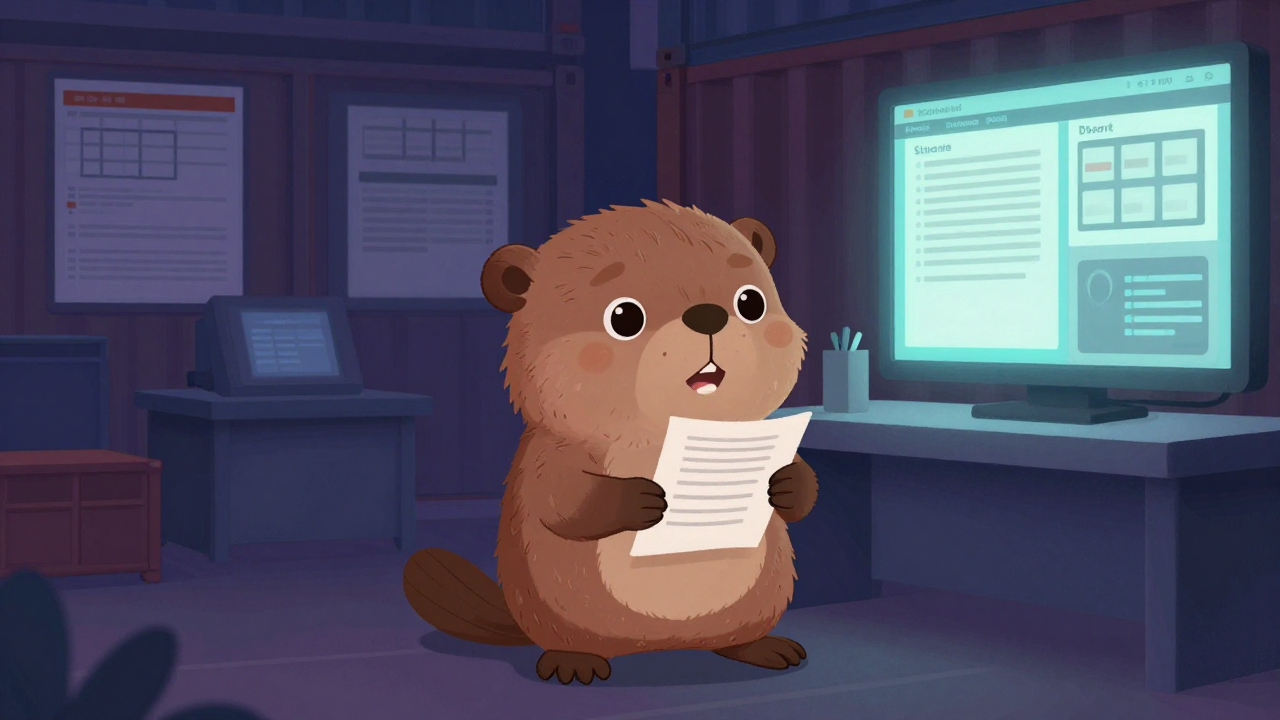 컨테이너부두운영사무원