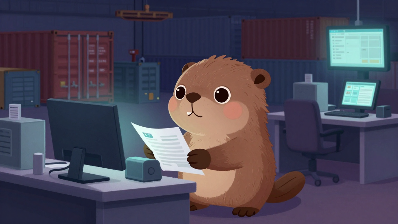 컨테이너화물집하장운영관리자