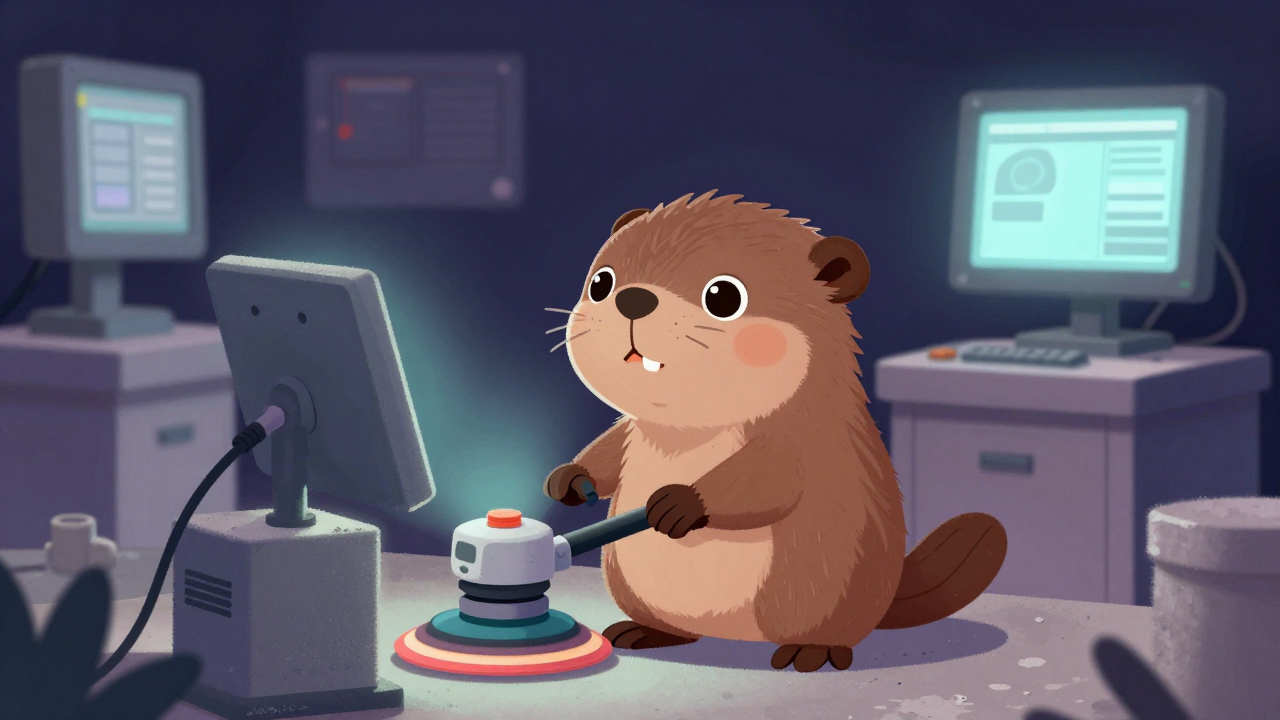 콘크리트노면처리기조작원